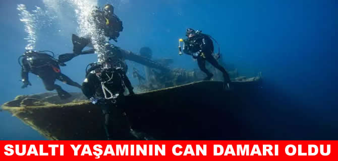 Dalış tutkunlarının yeni gözdesi: Monem batığı