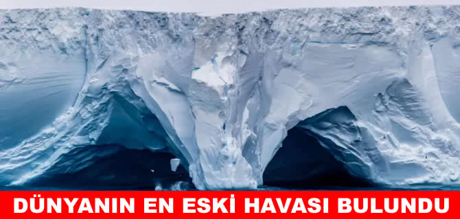 Antarktika buzunda 6 milyon yıllık hava bulundu