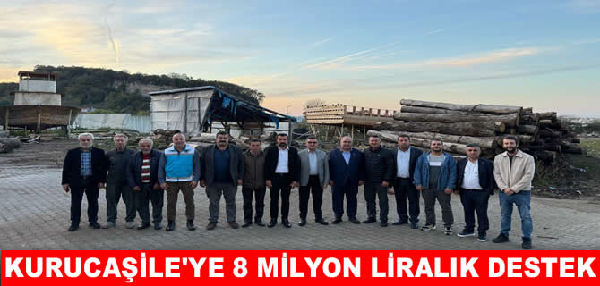 Kuruçaşile’ye BAKKA’dan 8 milyon liralık destek