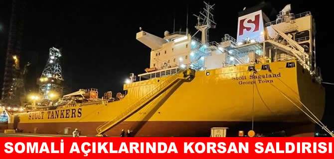 Somali açıklarında korsanlardan tanker kaçırma girişimi