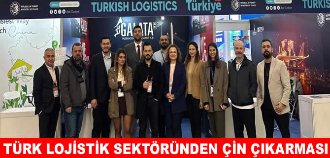 İZFAŞ, Türk lojistik sektörünü Çin’e taşıyor
