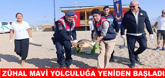 Zühal Antalya’dan mavi yolculuğa başladı