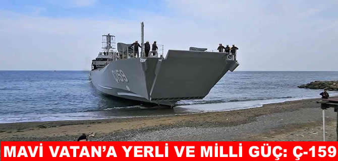 Mavi Vatan'a yerli ve milli güç: Ç-159 bir testi daha geçti