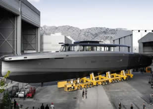 Alia Yachts, yeni süperyatı ALY501’i denize indirdi