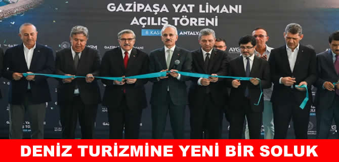 Bakan Uraloğlu :Gazipaşa turizmin ve ticaretin merkezi olacak