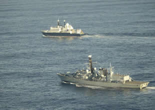 Rus casus gemisi suçüstü yakalandı!