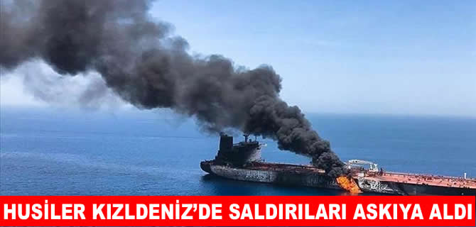Husiler Kızıldeniz saldırılarını askıya aldı