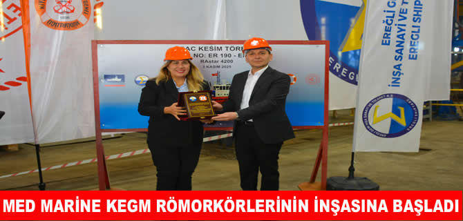 Med Marine KEGM römorkörlerinin inşasına başladı