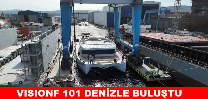 VisionF Yachts, VisionF 101’i suyla buluşturdu