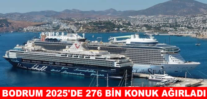 Bodrum Cruise Port, 2025 sezonunda 116 kruvaziyer gemisi ağırladı