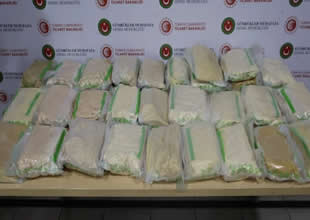 Derince Limanı'nda 1,5 ton uyuşturucu yakalandı