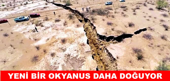 Koca kıta ikiye bölünüyor! Yeni bir okyanus doğuyor