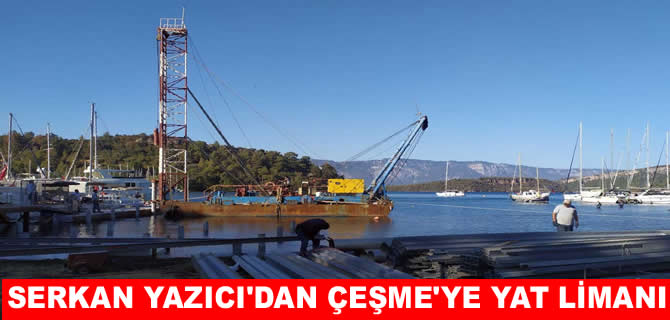 Yazıcı Turizm Marmaris İşletmeleri AŞ’den Çeşme’ye yat limanı!