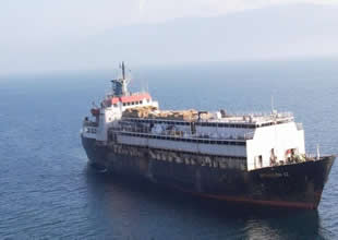 Spiridon II canlı hayvan gemisi rotasını yeniden Uruguay’a çevirdi
