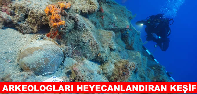 Su altı arkeologlarını heyecanlandıran keşif