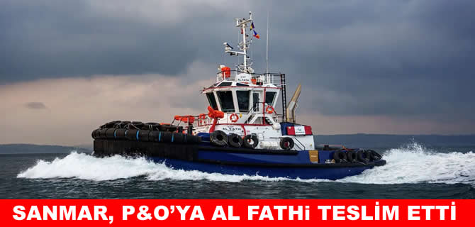 Sanmar, P&O Maritime Logistics’e AL FATHi teslim etti