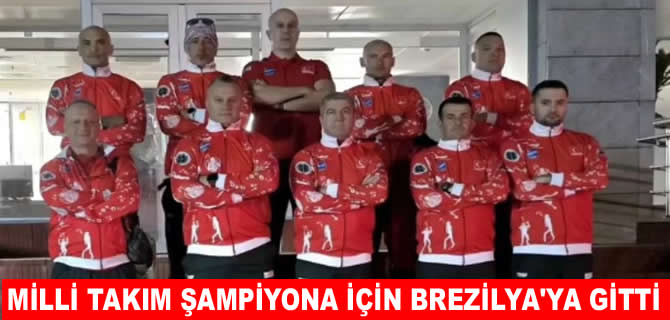 Zıpkınla Balık Avı Milli Takımı Brezilya’ya uçtu
