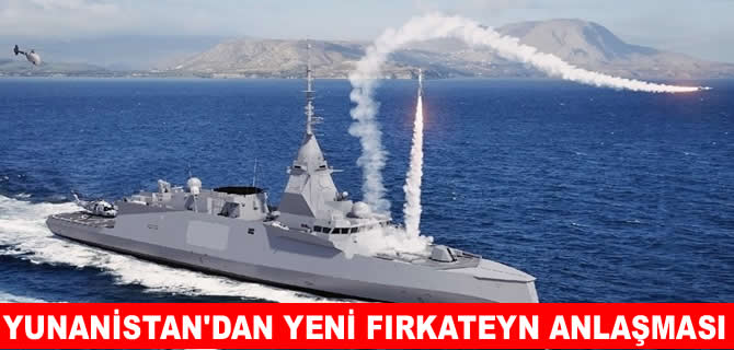 Yunanistan, 4. FDI Fırkateyni için sözleşme imzaladı