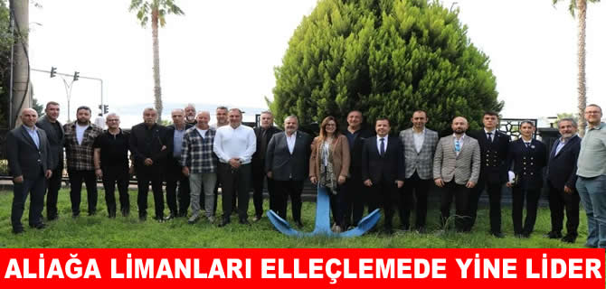 Adem Şimşek: Aliağa net tonda lider