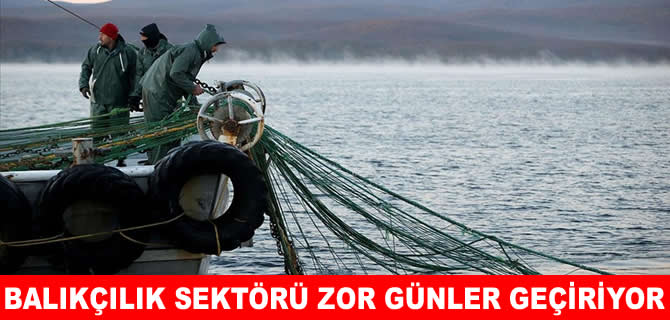 Balıkçılık sektörü zor günler geçiriyor