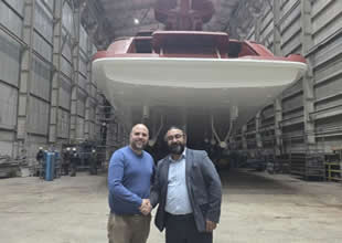 Hicri Ercili 70 metrelik yeni megayatı tamamladı