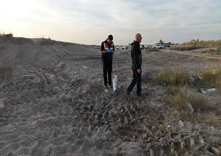 Antalya'da kum hırsızları sahilleri talan etti