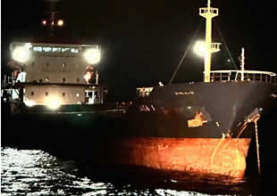 Çanakkale Boğazı'nda kuru yük gemisi arıza yaptı