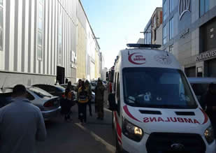 Tuzla’daki yat tersanesinde yangın paniği