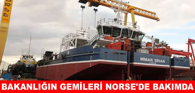 Bakanlığın gemilerinden Mimar Sinan, yeniden denizde