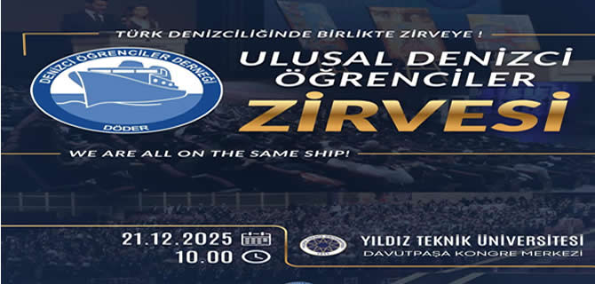 DÖDER Ulusal Denizci Öğrenciler Zirvesi, 21 Aralık'ta