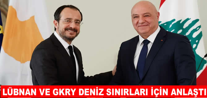 GKRY ve Lübnan arasındaki deniz sınırları anlaşmazlığı tarih oldu