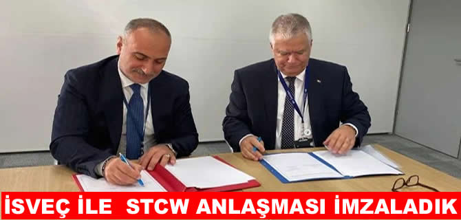 Denizcilerimiz  İsveç bayraklı gemilerde çalışabilecek