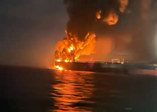Karadeniz’de korku dolu anlar! İki tankerde patlama