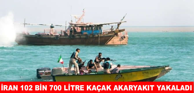 İran kaçak akaryakıt taşıyan 3 tekneye el koydu