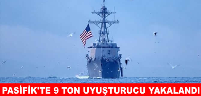 ABD Pasifik'te kuş uçurtmuyor! 9 ton kokain yakaladı