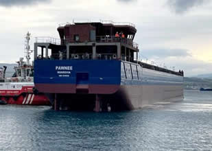 Gelibolu Tersanesi PAWNEE’yi denize indirildi