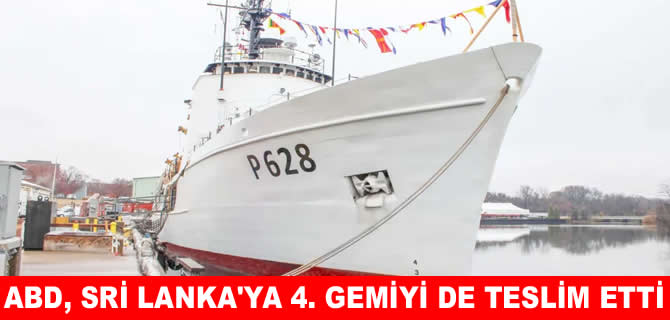 ABD’den,Sri Lanka’ya bir gemi daha!