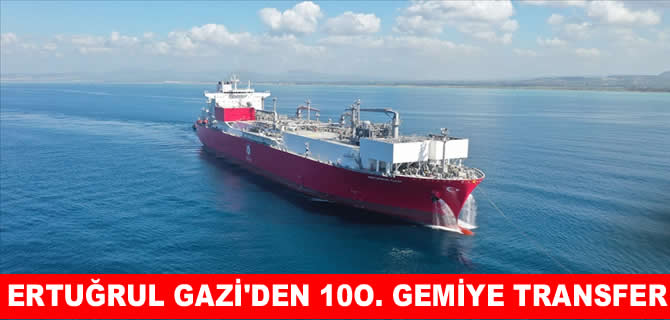 Ertuğrul Gazi’den, 100. "gemiden gemiye transfer" operasyonu
