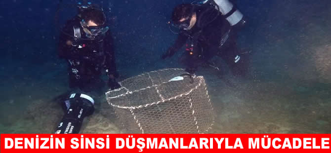 Denizlerde kafes tipi avcılığa Sahil Güvenlik engeli
