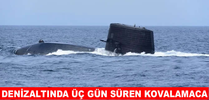 İngiliz donanması Rus denizaltısını üç gün kovaladı