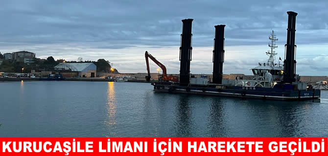 Kurucaşile Limanı'nda tarama çalışmaları başladı