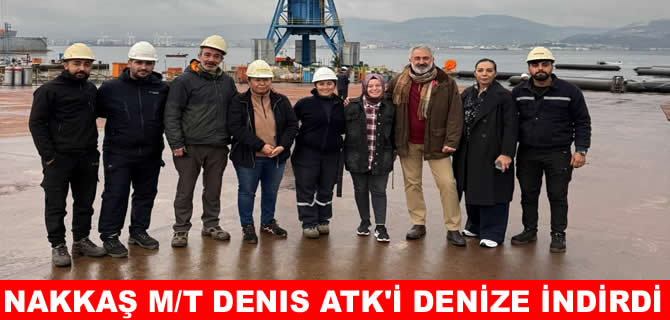 Nakkaş Shipping Trading’in yeni gemisi denize indi