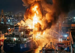 Rostov-on-Don limanında tankere İHA saldırısı