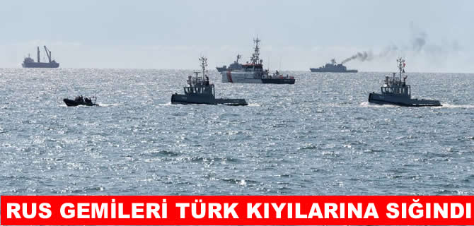 Rus tankerleri vurulmamak için Türk kıyılarında