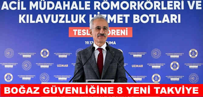 Kıyı Emniyeti'ne yeni takviye: 8 deniz aracı hizmete alındı