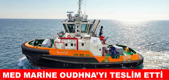 Med Marine, ‘OUDHNA’yı Tunus’a teslim etti