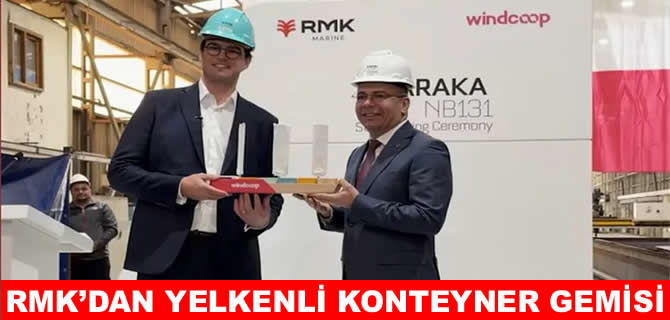 RMK Marine’den dünyada bir ilk: Yelkenli konteyner gemisi