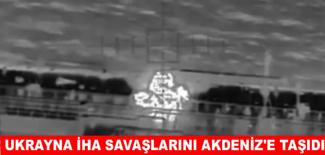 Ukrayna, Rus gemisini bu sefer Akdeniz'de vurdu