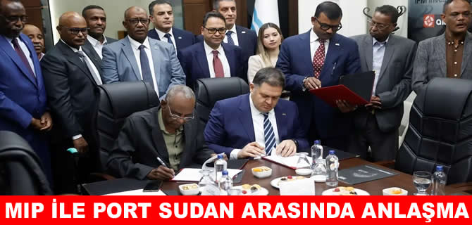 Mersin Limanı ve Port Sudan Limanı arasında işbirliği