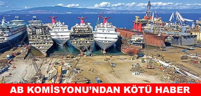 AB’den, Türk gemi geri dönüşüm tesisleri için kötü haber